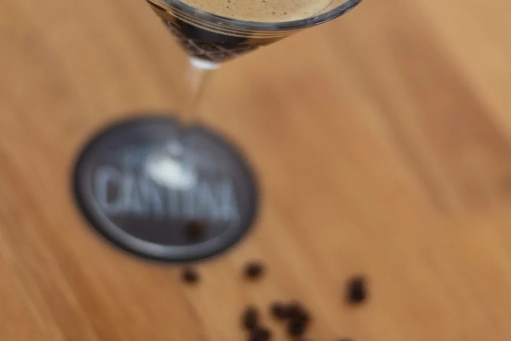 Expresso Martini served at Giuseppe's Cantina